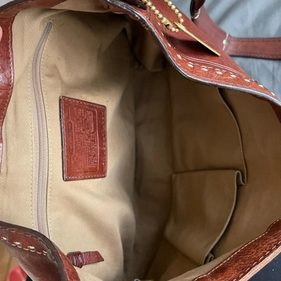 Coach Hamptons leather hobo bag - Picture 8 of 16